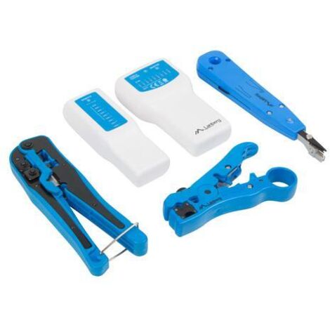 Lanberg NT-0302 pince à sertir pour câbles Ensemble d'outils Multicolore