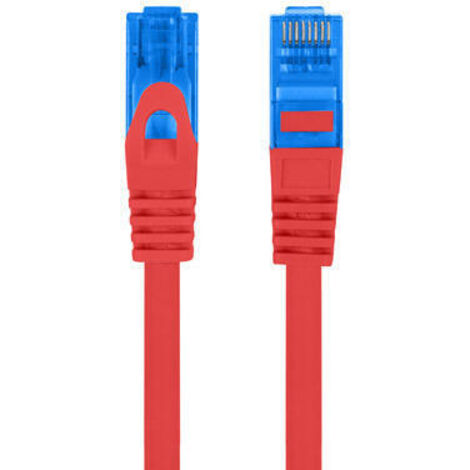Lanberg Patchcord S/FTP Cat.6a 1m - Rojo - LSZH