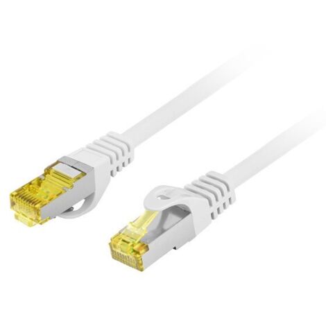 Lanberg Patchkabel Cat.6A S/FTP 10m - LSZH Netzwerkkabel, Fluke Passed