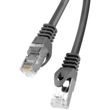 Lanberg PCF6-10CC-0500-B networking cable 5 m Cat6 F/UTP FTP Blue - Cable - CAT 6 (PCF6-10CC-0500-BK)