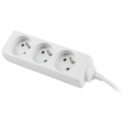 LANBERG PS0-03E-0300-W MULTIPRISE 3 M 3 SORTIE(S) CA INTÉRIEUR BLANC