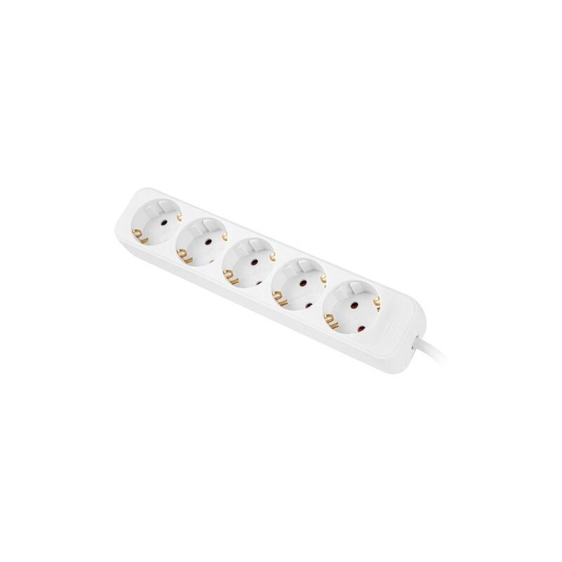 

ORIGINAL REGLETA 5 TOMAS SCHUKO BLANCA 3M - Lanberg