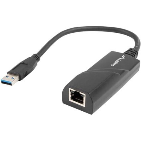 Lanberg USB 3.0 - RJ-45 1Gb Netzwerkkarte am Kabel
