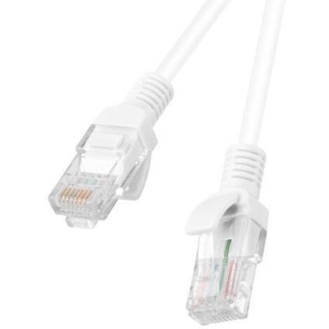 Lanberg UTP Cat.5e Patchkabel 1m Weiß