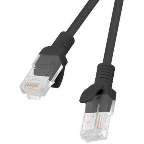 Lanberg UTP Patchkabel Cat.6 0,25 m Schwarz