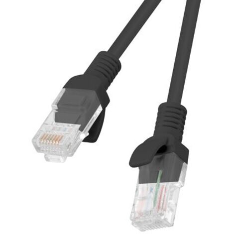 Lanberg UTP-Patchkabel Kat. 5e 1 m schwarz