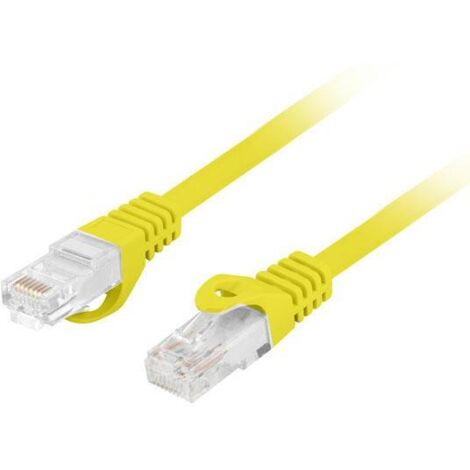 Lanberg UTP Patchkabel Kat. 6 2 m LSZH CU Fluke-geprüft Gelb