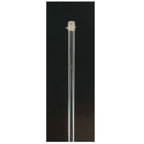 Lance à rideaux transparente 2m – Plastique transparent – Installation rapide pour décoration moderne – Accessoire esthétique
