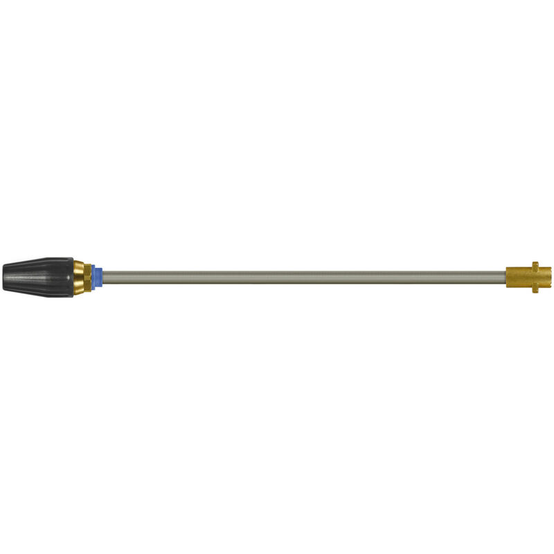 R-m - Lance avec rotabuse 415 mm 030-180-90° adaptable grand public calibre 0.35 - rm 653035011 - Avec buse ou rotabuse intégrée - rm
