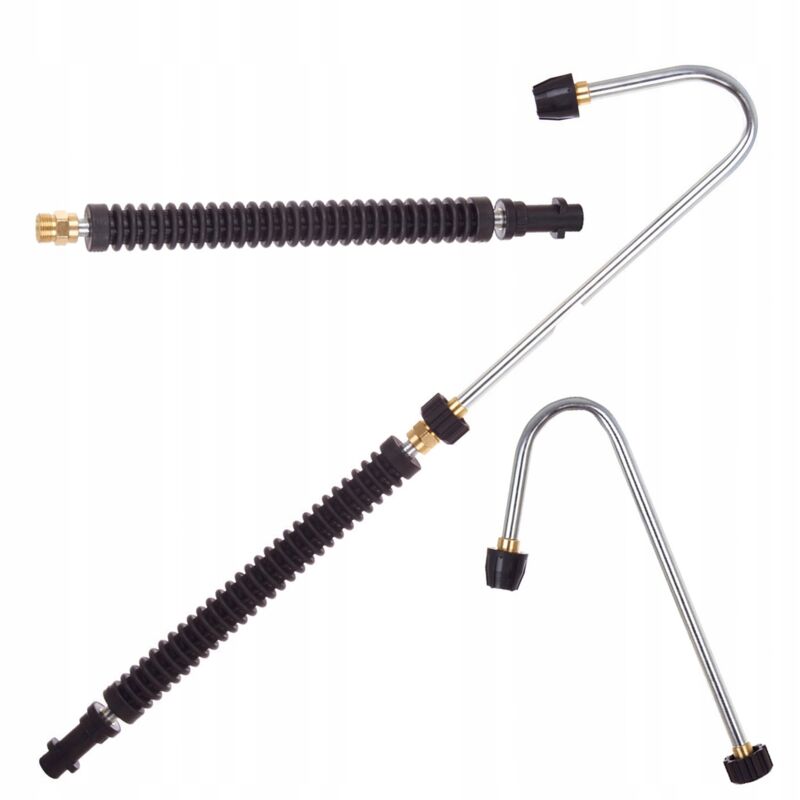 Lancia ad angolo lungo per lavatrice, grondaie, passaruota Karcher K2-K7, set ugelli Power, 160 bar