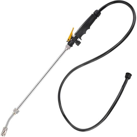 Lance d'Arrosage Électrique - Lance à Arrosoir Extensible en Acier