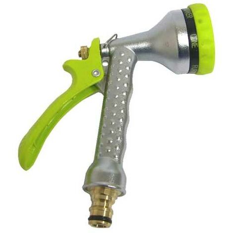 Lance de douche à pistolet 6 jets en alliage 479B Aquatech