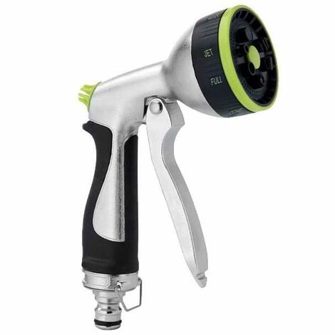 Lance de douche à pistolet 7 jets en alliage 419B Aquatech