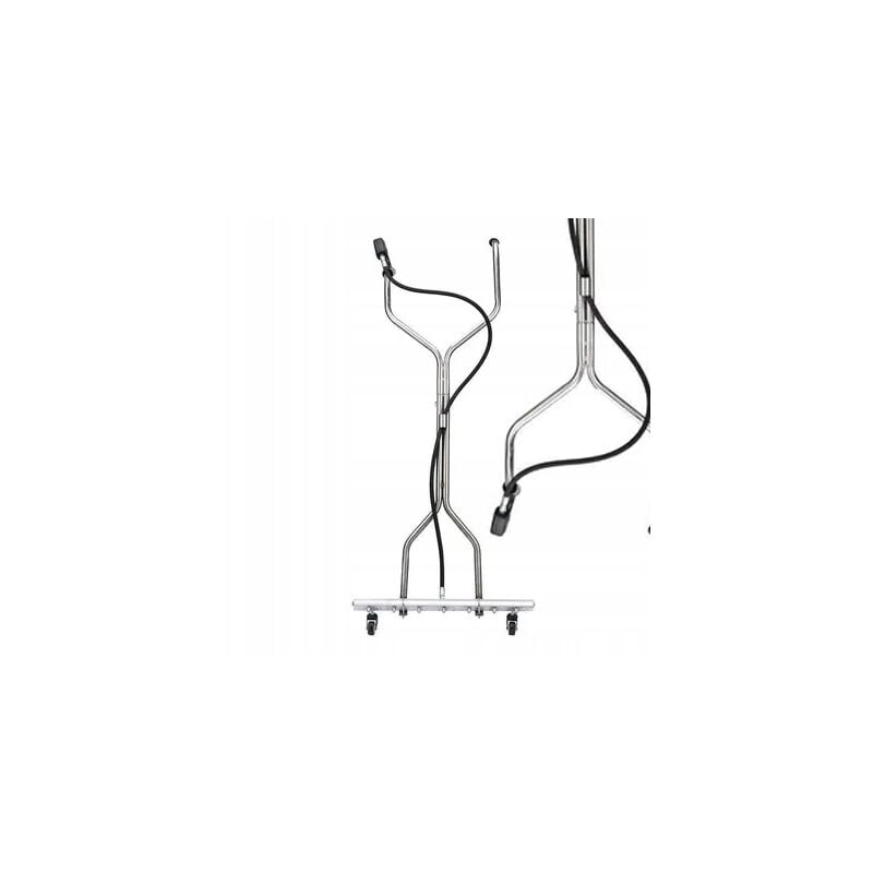Lancia lavaggio carrozzerie inox 4200 PSI 290 bar 7 ugelli 40° con pistola 3/8'