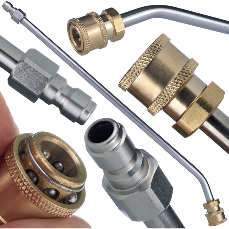 Lancia idropulitrice 1/4'' 70cm, piegata 30°