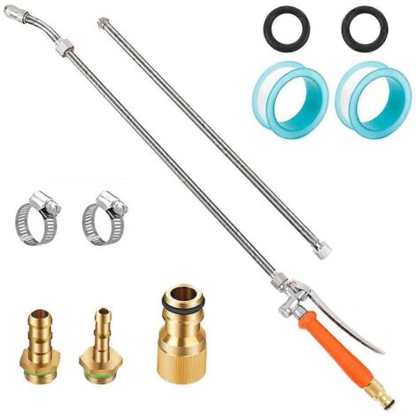 Lance de pulvérisation, compatible avec raccord rapide pour tuyau de 1/2 pouce --