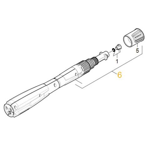 LANCE MULTI POWER JET 028 POUR NETTOYEUR HAUTE-PRESSION KARCHER - 47642330