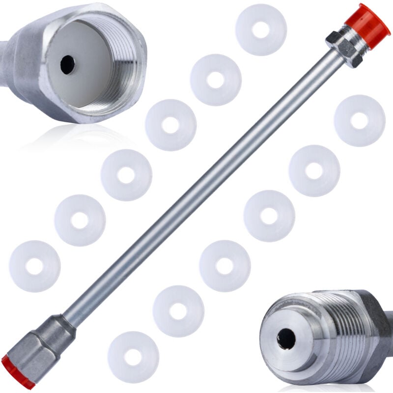 Lancia per pistola Rosfix Paint 50 cm + set di 10 guarnizioni
