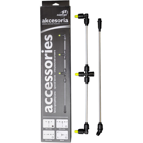 Lance pour pulvérisateur 60 cm – Rampe de pulvérisation à 3 jets – Distribution uniforme pour grandes surfaces – Accessoire professionnel