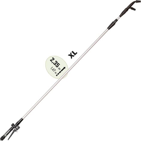 RIBILAND LANCIA TELESCOPICA IN ALLUMINIO 1,47m - 2,35m DOPPIO GETTO UGELLO N°5 RIBIMEX