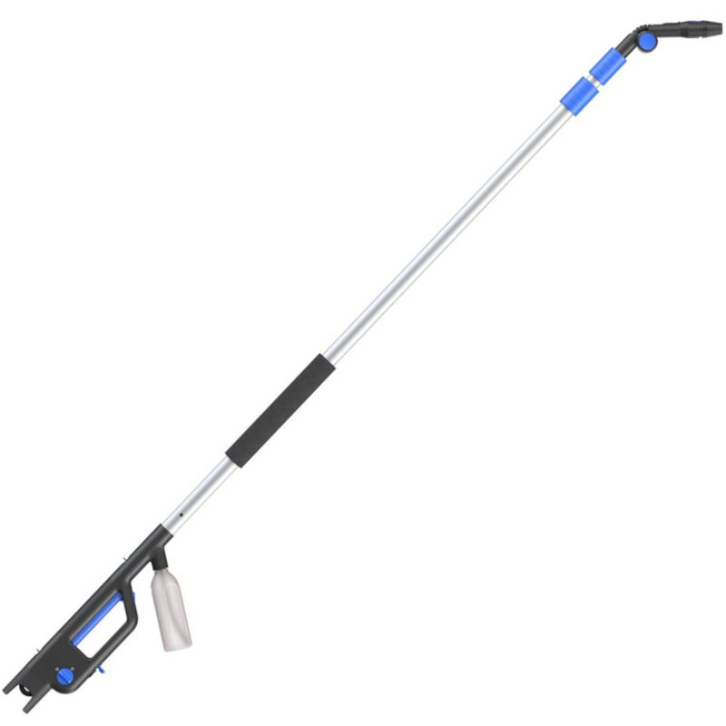 Nilfisk - Bocchetta Telescopica Per La Pulizia Di Tetti E Facciate Ad Alta E Bassa Pressione, 3,9 M, Accessori Completi