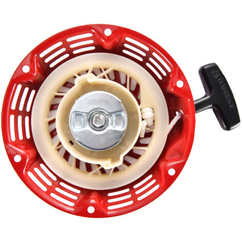 Lanceur à rappel manuel Goofit  Compatible avec les moteurs à essence Honda GX120 et GX160 de General Motors  Pièces de rechange pour alternateur, pompe à eau et autres équipements