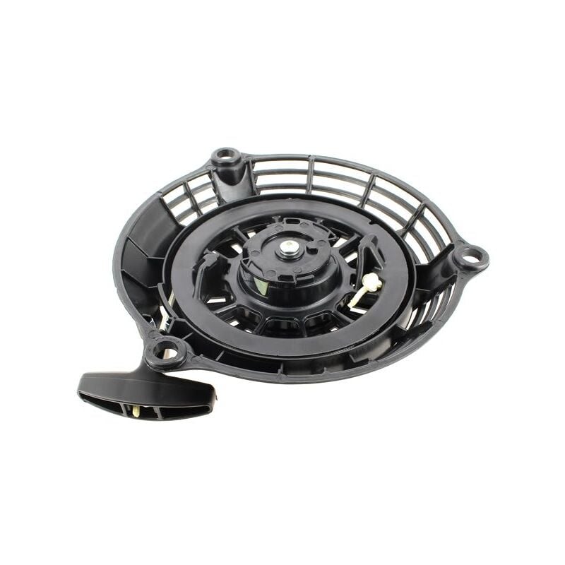 Lanceur complet noir , corde longue - moteur de tondeuse Honda