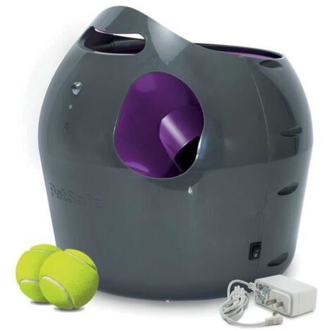 Lanceur de balle automatique 9 m – Plastique résistant – Distance de lancement jusqu'à 9 mètres – Inclus 2 balles de tennis standard – Petsafe - PTY00-14665