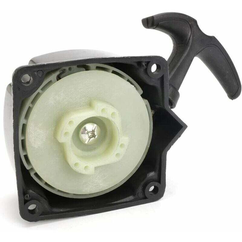 Lanceur De Démarreur De Démarrage + Pull Panel pour Débroussailleuse Whipper Snipper Strimmer,noir,1 pièce,Distance du trou 67mm