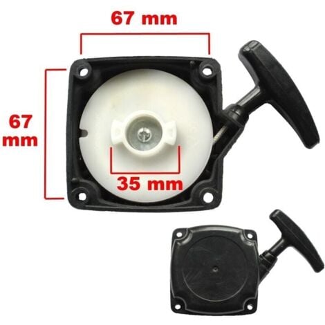 Lanceur/démarreur Semi-Automatique + Cloche d'entrainement pour débroussailleuse, tarière ou Machine Multi-Fonctions 5 en 1 (Multifonctions)