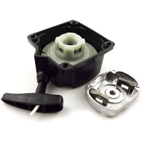 ERSANDY Lanceur/démarreur Semi-Automatique + Cloche d'entrainement pour débroussailleuse, tarière ou Machine Multi-Fonctions 5 en 1 (Multifonctions)