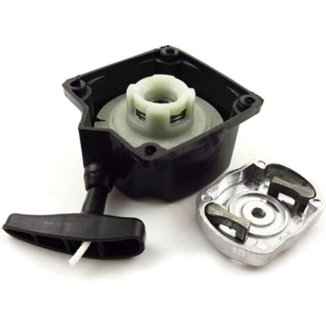 Lanceur pour moteur thermique 49cc/52cc – Démarreur semi-automatique avec cloche d'entraînement – Pour débroussailleuses et tarières