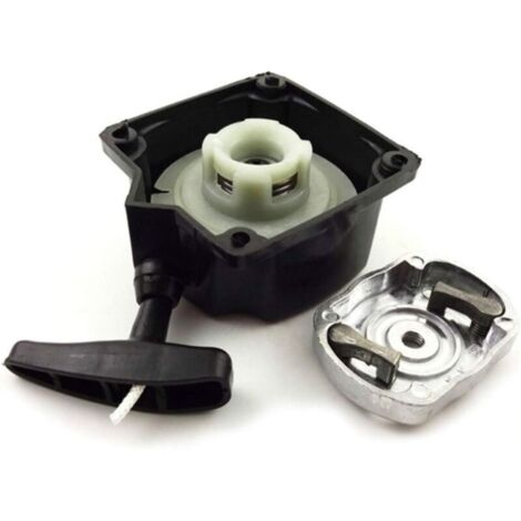 Lanceur pour moteur thermique 49cc/52cc Démarreur semi-automatique Cloche d'entraînement pour débroussailleuse et tarière