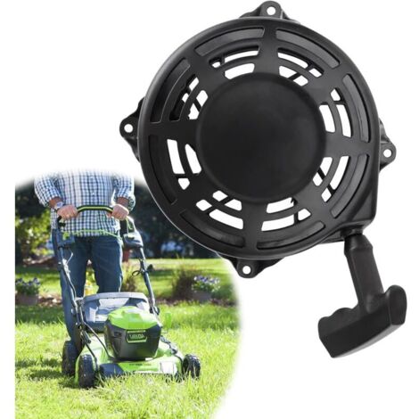 Lanceur Tondeuse,Démarreur à câble pour Briggs & Stratton 497680 498144,Démarreur Manuel pour Tondeuse à Gazon