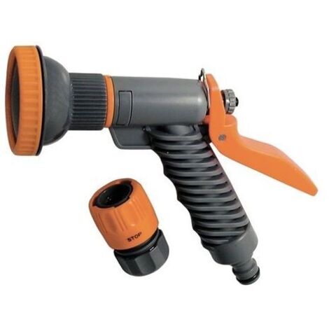 Lancia a Pistola Con raccordo Acquastop Papillon Cf. In Blister