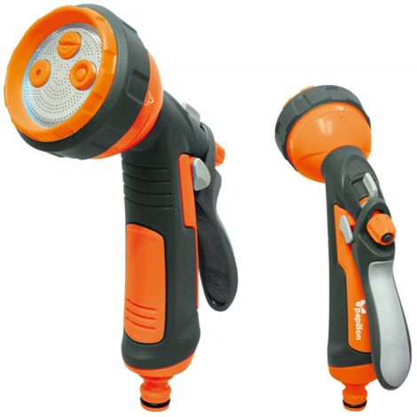 LANCIA A PISTOLA per Innaffio PAPILLON SOFT-TOUCH con 4 GETTI