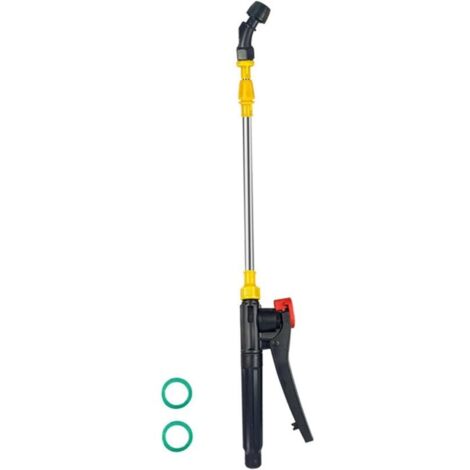 Lancia e ugello telescopici lunghi 45–80 cm in acciaio inox per irroratrici, accessori da giardino e agricoli