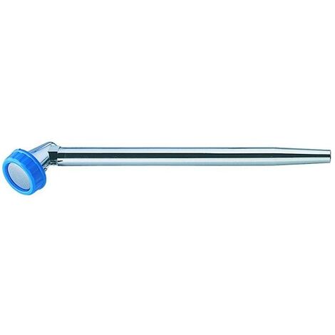 Lancia in ottone cromato Giapponese Mizumaki per irrigazione per piante e bonsai, 540 mm