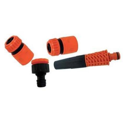 LANCIA KIT 4 STARS - INNESTO RAPIDO +RACCORDI +PRESA A RUBINETTO SELF - 5 pezzi