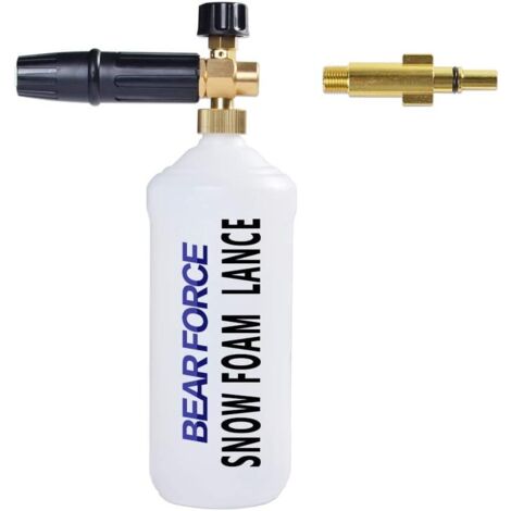 Lancia schiuma per idropulitrice con ugelli da 1,25 e 1,10 mm