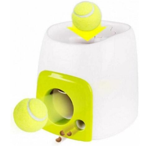 Lanciapalle automatico, giocattolo interattivo per cani, lanciatore di palline da tennis per animali domestici