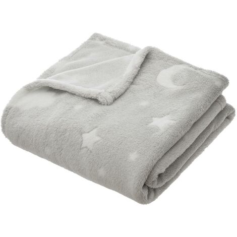 Lancio fosforescente 125x150cm grigio - Atmosphera créateur d'intérieur