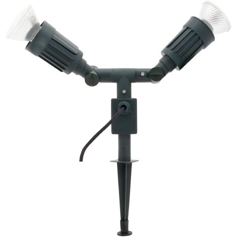 Land Piquet con doppia IP44 14m 2XE27 Garden Spot Green
