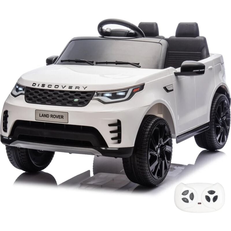 Berghoff - Land Rover Discovery - Voiture Électrique pour Enfants - 12V - 1 à 6 ans - Blanc
