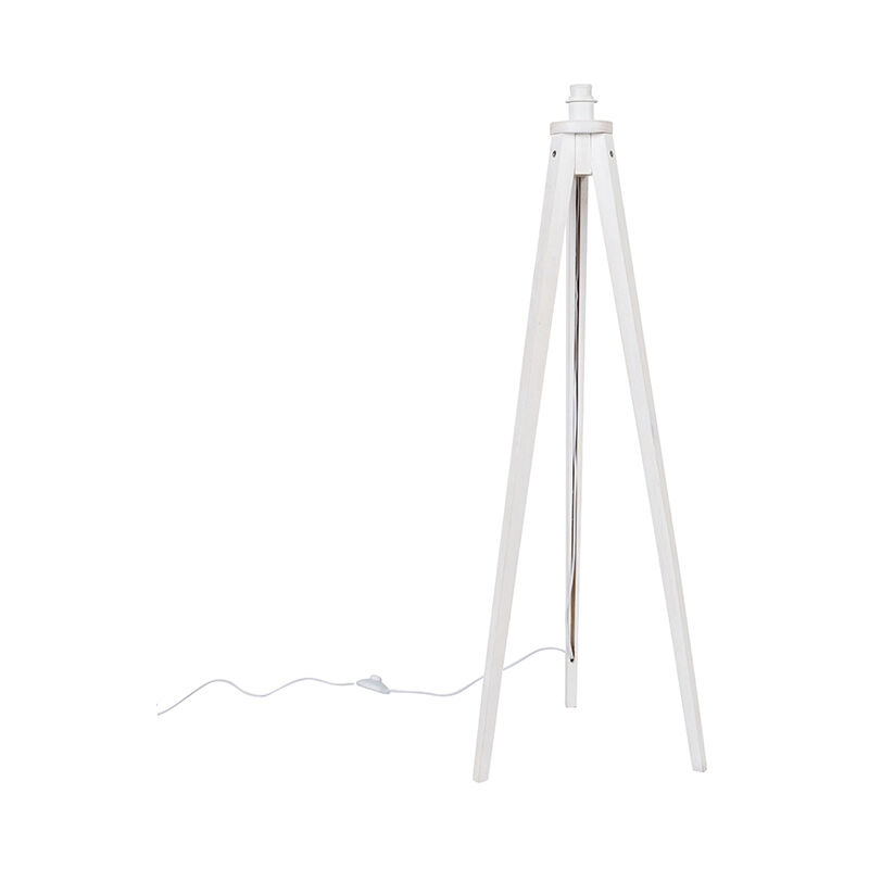 Country Floor Lamp Tripod White - Tripod Classic - White