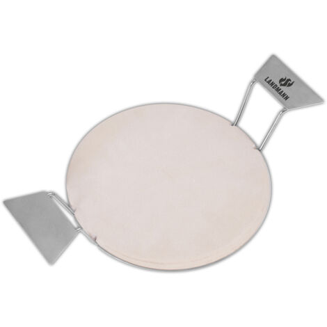 Landmann 15915 pierre à pizza 30,5 cm beige