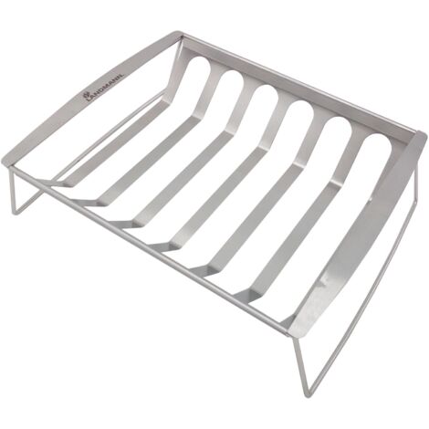 Landmann Selection Edelstahl Sparerib-Halter Rippchenhalter Bratenhalter 15505