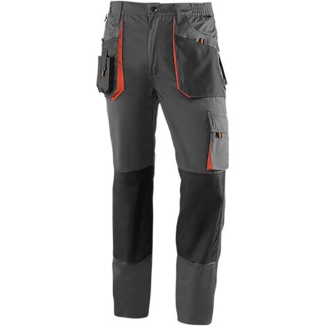 Lange Hose „Top Range“ Größe S JUBA - Grau/Schwarz/Orange