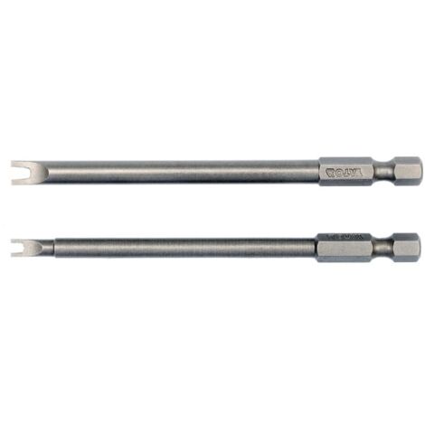 Lange Spanner-Bits 6 mm und 10 mm, 100 mm, 2-teilig