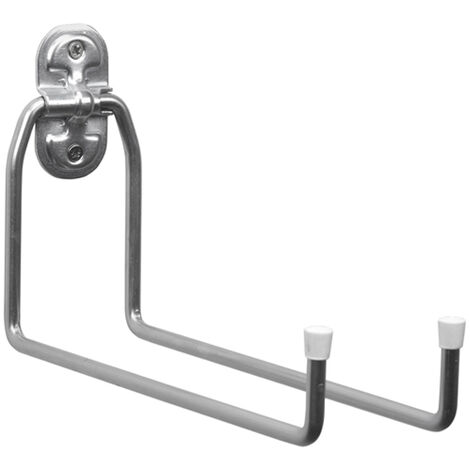 Langer Doppel-Mehrzweckhaken, belastbar ca. 25kg, 12x25x5cm  E3/08883